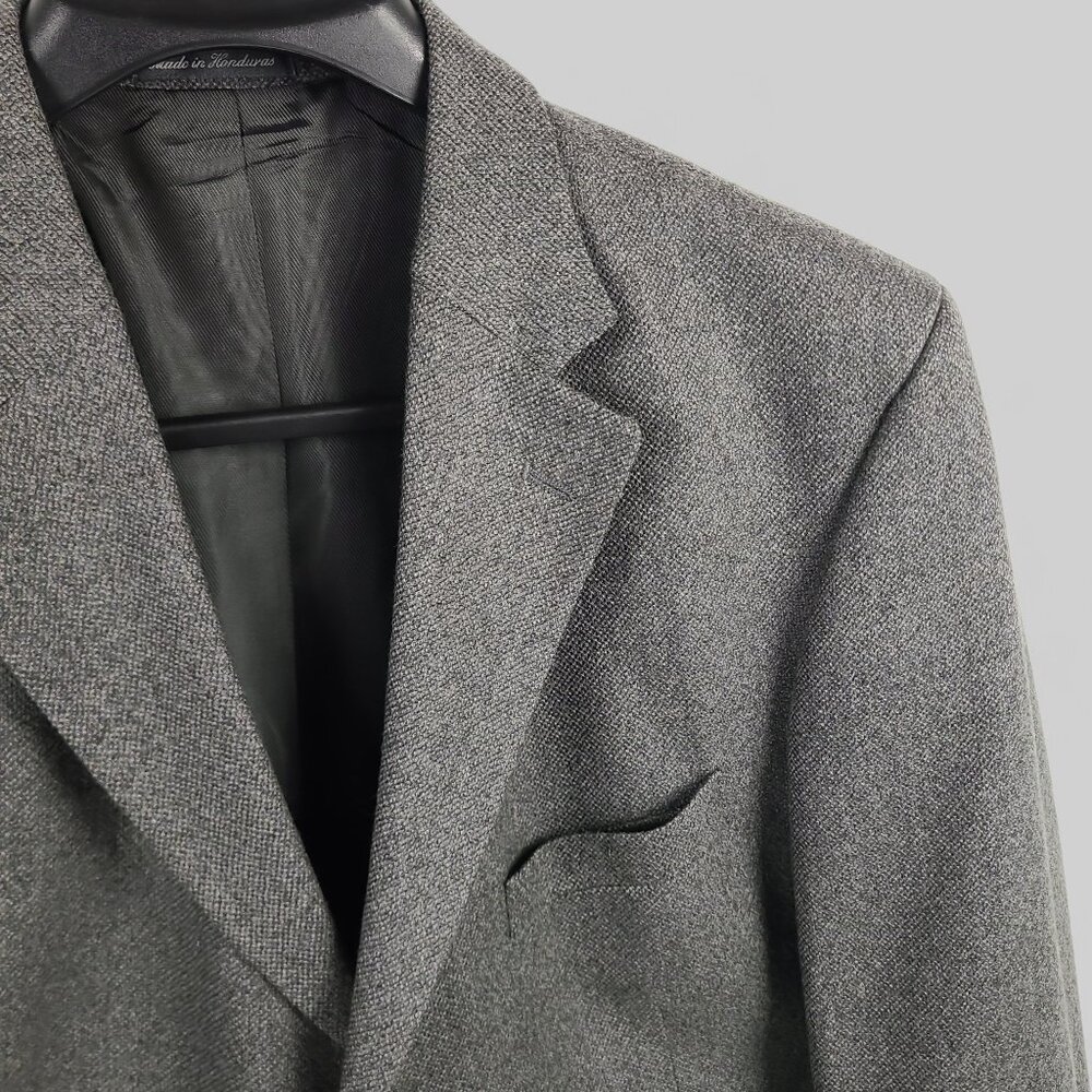 Oscar De La Renta Men's 3 Button Sports Coat Blazer 46R - Picture 2 of 11
